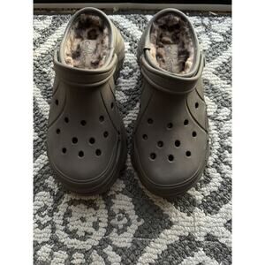 Skechers Cali Gear Ultra Go Size 8 Brown Comfort Shoes Platform Clogs Sandals